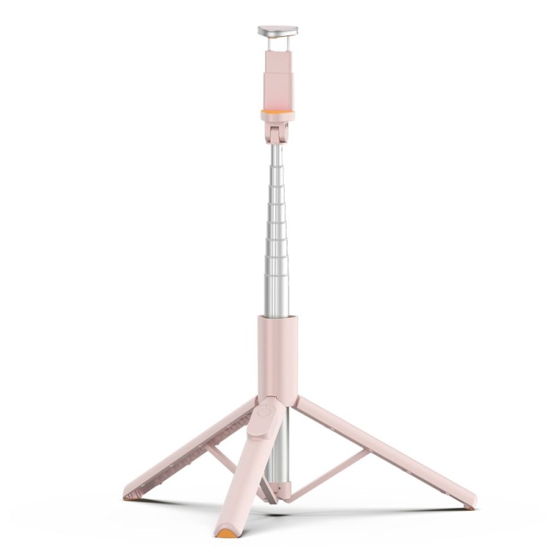 TECH-PROTECT L09S Bluetooth selfie stick със статив Pink - TECH-PROTECT L09S Bluetooth selfie stick със статив Pink - 5906302330898