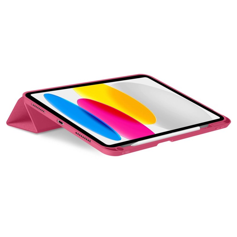 Tech-Protect SC Pen Canvas калъф с място за Apple Pencil за iPad 10.9” (10/2022) и iPad 11” (11/2025) Magenta Bloom - Tech-Protect SC Pen Canvas калъф с място за Apple Pencil за iPad 10.9” (10/2022) и iPad 11” (11/2025) Magenta Bloom - 5906302330935