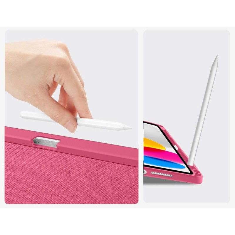 Tech-Protect SC Pen Canvas калъф с място за Apple Pencil за iPad 10.9” (10/2022) и iPad 11” (11/2025) Magenta Bloom - Tech-Protect SC Pen Canvas калъф с място за Apple Pencil за iPad 10.9” (10/2022) и iPad 11” (11/2025) Magenta Bloom - 5906302330935