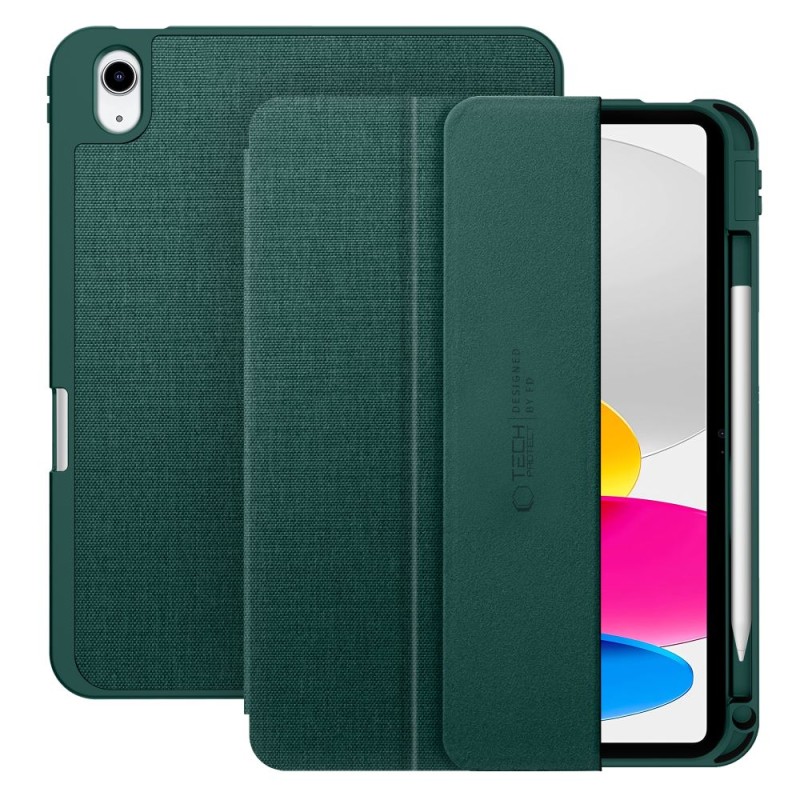 Tech-Protect SC Pen Canvas за iPad 10.9” / 11” (10/2022–11/2025) MOSS GREEN - Tech-Protect SC Pen Canvas за iPad 10.9” / 11” (10/2022–11/2025) MOSS GREEN - 5906302330942