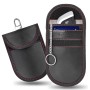 KLATKA FARADAYA Tech-Protect KLR100 POUCH за блокиране на RFID сигнали за ключове, BLACK/RED