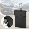 Tech-Protect KLR400 Faraday pouch калъф за ключове и карти без ключ (Keyless) RFID блокер, черен/черен - 5906302330973