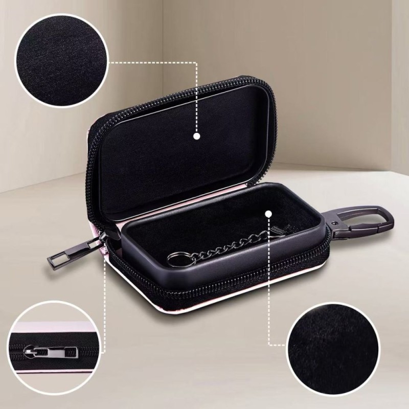 Ети на Фарадеевата клетка Tech-Protect KLR300 за ключове Keyless RFID, розов - 5906302331000