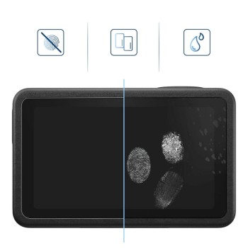 Tech-Protect Glass Fit+ (2-SET) закалено стъкло за DJI Osmo Action 5 Pro Clear