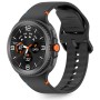 TECH-PROTECT Силиконова каишка за Samsung Galaxy Watch 8 / 9 / Classic (40 / 44 / 46 мм) черна