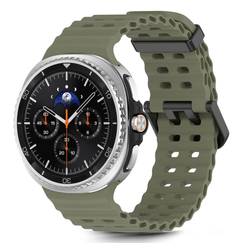 Tech-Protect Iconband Pro каишка за Samsung Galaxy Watch 8 / 9 / Classic (40 / 44 / 46 mm) Army Green - 5906302331208