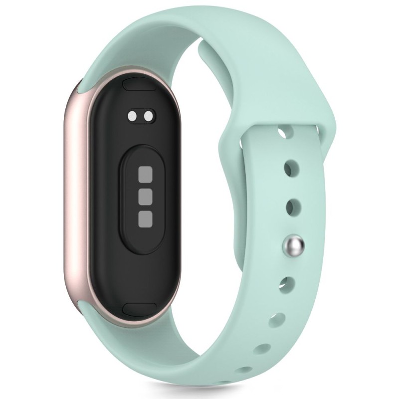 TECH-PROTECT ICONBAND PURE за Xiaomi Smart Band 8/9/10 (NFC) – мек ментов - 5906302331314