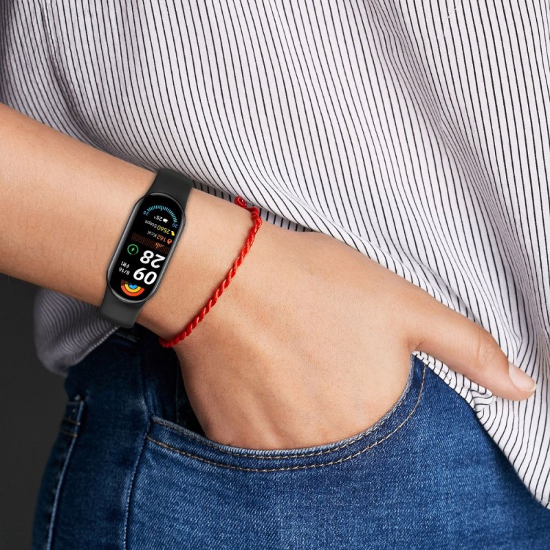 TECH-PROTECT ICONBAND PURE за Xiaomi Smart Band 8/9/10 (NFC) – мек ментов - 5906302331314