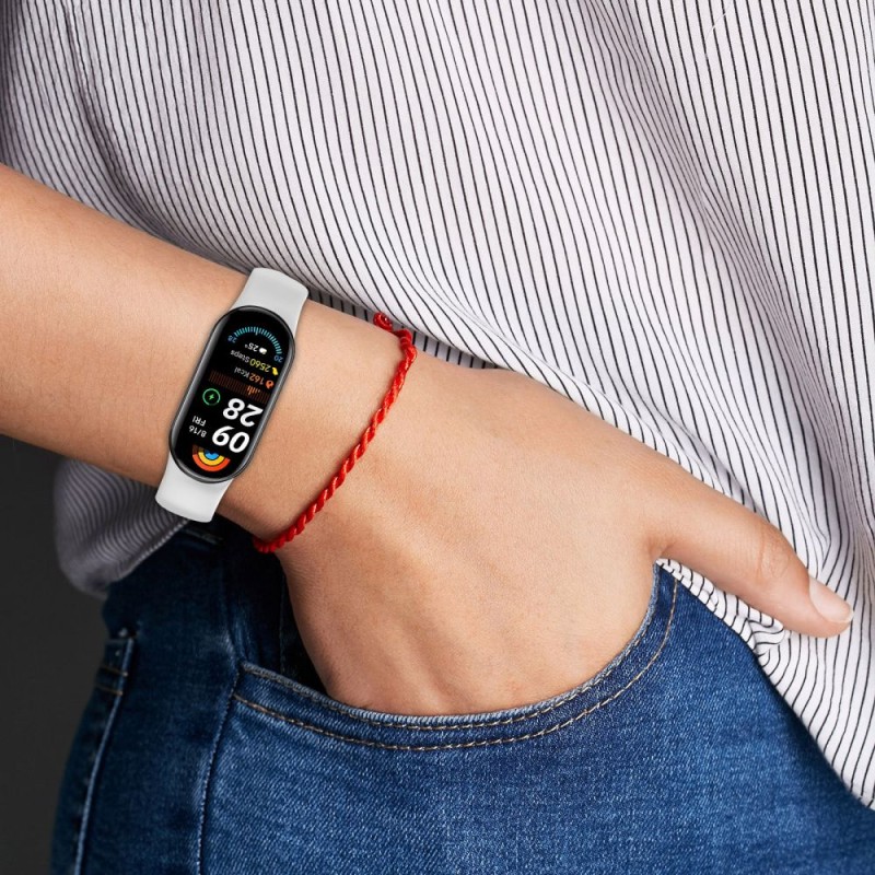 TECH-PROTECT ICONBAND PURE за Xiaomi Smart Band 8/9/10 (NFC) – мек ментов - 5906302331314