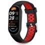 TECH-PROTECT ICONBAND AIR за Xiaomi Smart Band 8/9/10 NFC – черно/червен