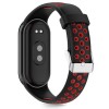 TECH-PROTECT ICONBAND AIR за Xiaomi Smart Band 8/9/10 NFC – черно/червен - 5906302331369