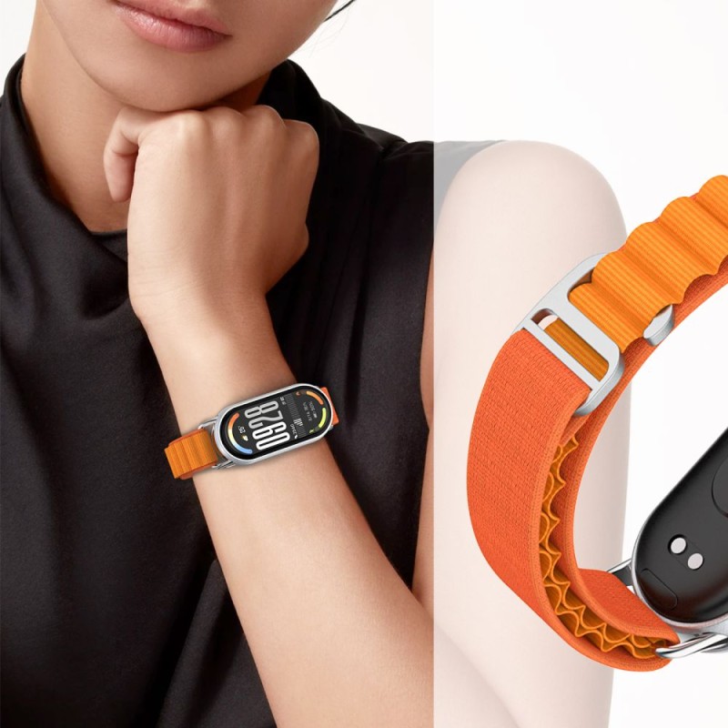 TECH-PROTECT NYLON PRO каишка за Xiaomi Smart Band 8 / 9 / 10 / NFC, армейско зелено - TECH-PROTECT NYLON PRO каишка за Xiaomi Smart Band 8 / 9 / 10 / NFC, армейско зелено - 5906302331437