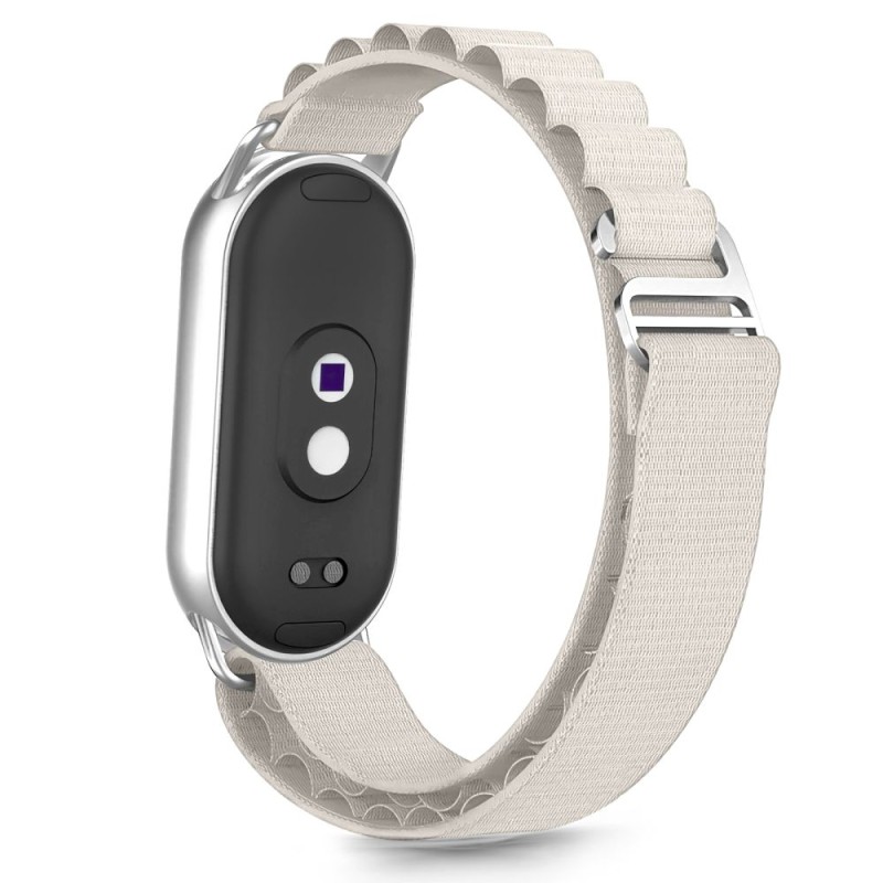 Tech-Protect Nylon Pro каишка за Xiaomi Smart Band 8 / 9 / 10 (NFC) Starlight - Tech-Protect Nylon Pro каишка за Xiaomi Smart Band 8 / 9 / 10 (NFC) Starlight - 5906302331444