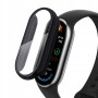 TECH-PROTECT Defense за Xiaomi Smart Band 10 / 10 NFC – Черен (с вградено стъкло)