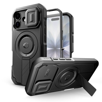 Tech-Protect Kevlar MagSafe iPhone 17 Black (5906302331611)