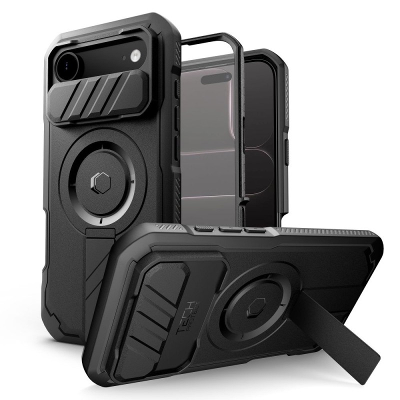 TECH-PROTECT KEVLAR MagSafe iPhone Air (Black) - 5906302331628