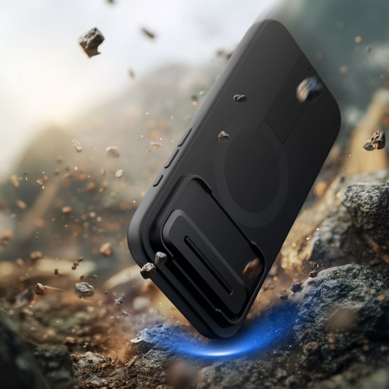 TECH-PROTECT KEVLAR AURA MagSafe кейс за iPhone Air Black - 5906302331666