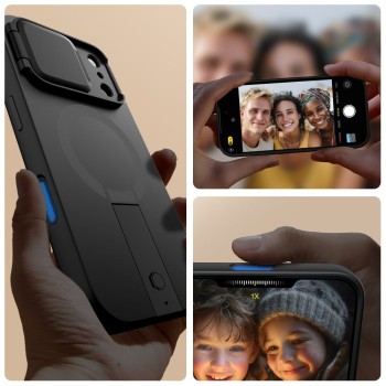 TECH-PROTECT KEVLAR AURA Magsafe кейс за iPhone 17 Pro Black (SKU: 5906302331673) TECH-PROTECT KEVLAR AURA Magsafe кейс за iPhone 17 Pro Black (SKU: 5906302331673)