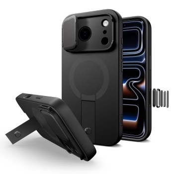 TECH-PROTECT KEVLAR AURA MagSafe за iPhone 17 Pro Max Black