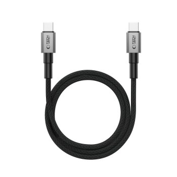TECH-PROTECT ULTRABOOST DNA MAGTWIST USB-C към USB-C кабел PD 100W / 5A 100 см Iron Grey TECH-PROTECT ULTRABOOST DNA MAGTWIST USB-C към USB-C кабел PD 100W / 5A 100 см Iron Grey