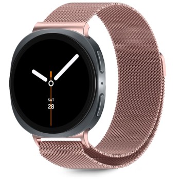 Tech-Protect Milaneseband за Samsung Galaxy Watch 8/9/Classic (40/44/46 мм) Rose Gold