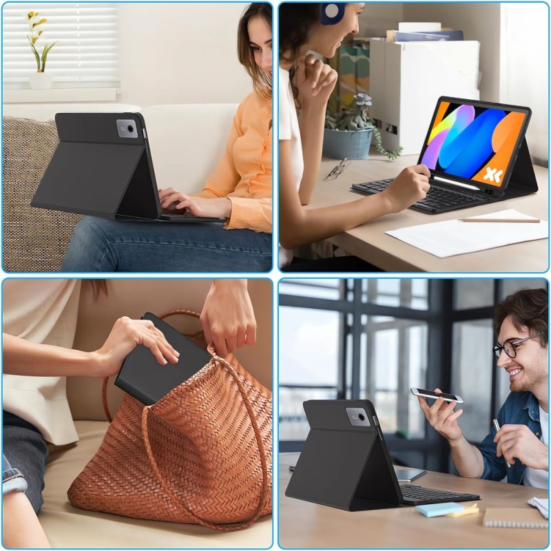 TECH-PROTECT SC PEN + клавиатура за LENOVO Idea Tab / K11 Gen 2 11.0 TB-336 Black - 5906302331932