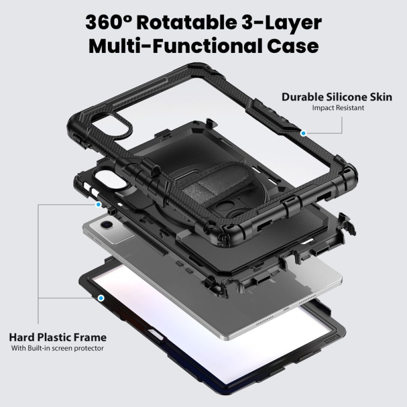 Tech-Protect Solid 2-Set за Lenovo Idea Tab / K11 Gen 2 11.0 (TB-336) BLACK - 5906302331949