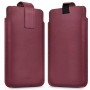 Tech-Protect SM65 Универсален калъф за телефон 6.0–6.9 инча „Mulberry“ (екокожа)
