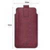 Tech-Protect SM65 Универсален калъф за телефон 6.0–6.9 инча „Mulberry“ (екокожа) - Tech-Protect SM65 Универсален калъф за телефон 6.0–6.9 инча „Mulberry“ (екокожа) - 5906302332014