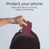 Tech-Protect SM65 Универсален калъф за телефон 6.0–6.9 инча „Mulberry“ (екокожа) - Tech-Protect SM65 Универсален калъф за телефон 6.0–6.9 инча „Mulberry“ (екокожа) - 5906302332014