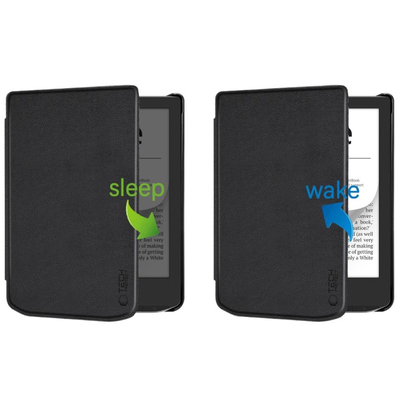 TECH-PROTECT SMARTCASE POCKETBOOK VERSE / PRO / LITE Black - TECH-PROTECT SMARTCASE POCKETBOOK VERSE / PRO / LITE Black - 5906302332076
