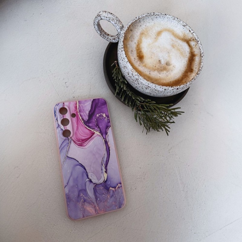 TECH-PROTECT ICON калъф за Xiaomi Redmi 15 4G / 5G Marble (силикон) - 5906302332243