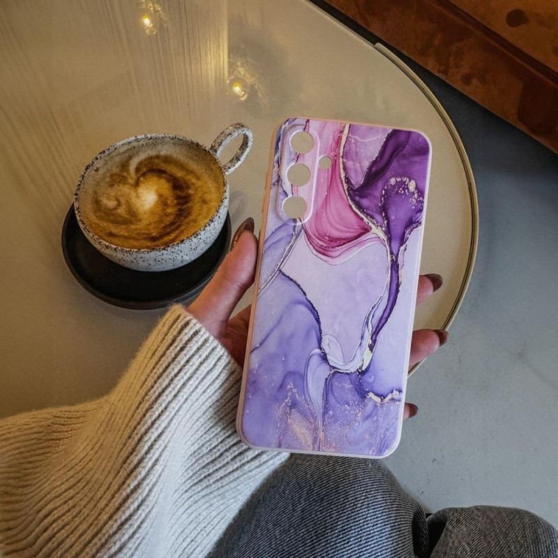 TECH-PROTECT ICON калъф за Xiaomi Redmi 15 4G / 5G Marble (силикон) - 5906302332243