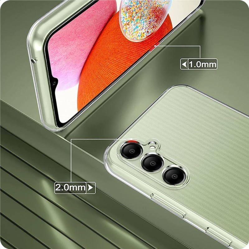 Tech-Protect FlexAir Galaxy A17 4G / 5G Clear - Tech-Protect FlexAir Galaxy A17 4G / 5G Clear - 5906302332403