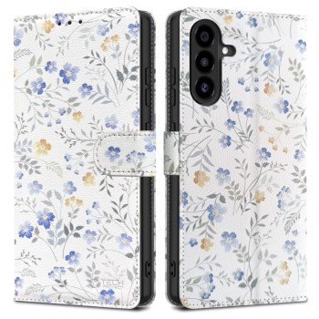 Tech-Protect Wallet калъф с поставка за Samsung Galaxy A26 5G / A17 4G / A17 5G „Spring Flowers“