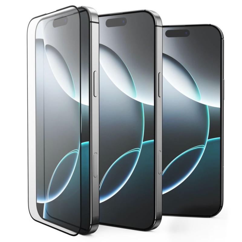 Tech-Protect Glass Fit+ 2-пак закалено стъкло за Xiaomi Poco M7 (черно) - 5906302332625