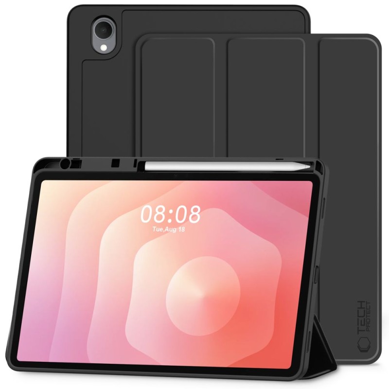 TECH-PROTECT SmartCase Pen калъф за Galaxy Tab S11 11.0 (X730 / X736B) черен - 5906302332632