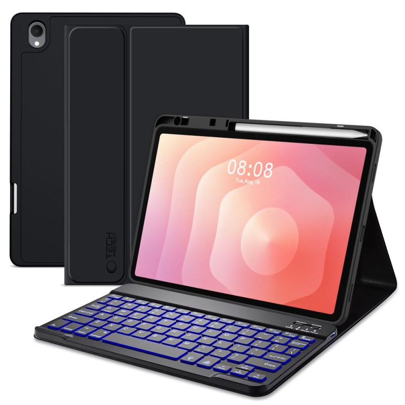 TECH-PROTECT SC Pen + клавиатура за Galaxy Tab S11 11.0 (X730 / X736B) черна - TECH-PROTECT SC Pen + клавиатура за Galaxy Tab S11 11.0 (X730 / X736B) черна - 5906302332663