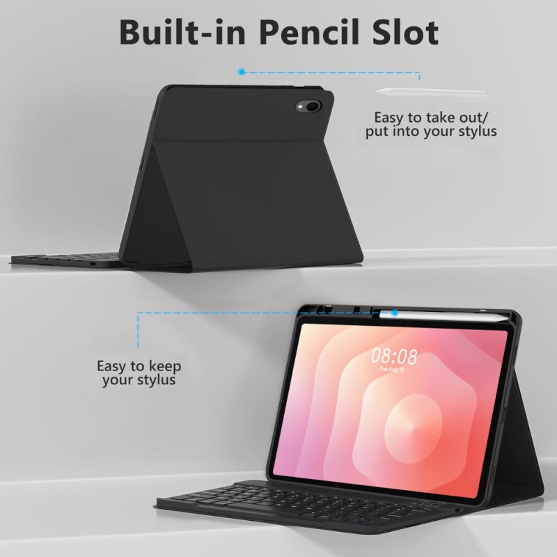TECH-PROTECT SC Pen + клавиатура за Galaxy Tab S11 11.0 (X730 / X736B) черна - TECH-PROTECT SC Pen + клавиатура за Galaxy Tab S11 11.0 (X730 / X736B) черна - 5906302332663