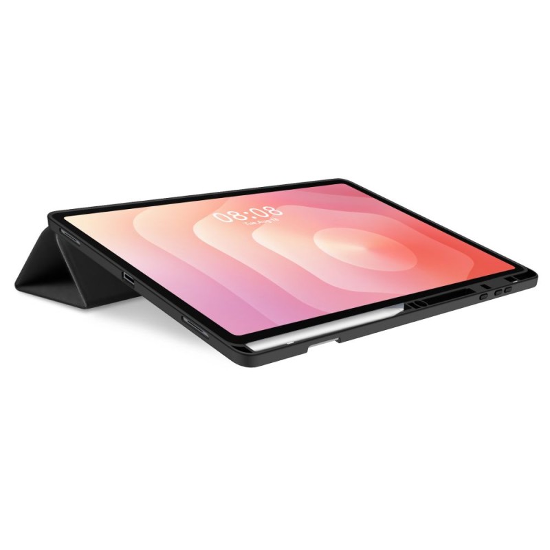 TECH-PROTECT SmartCase Pen калъф с поставка и отделение за S Pen за Galaxy Tab S8 Ultra / S9 Ultra / S10 Ultra / S11 Ultra / S12 Ultra 14.6 – черен - 5906302332670