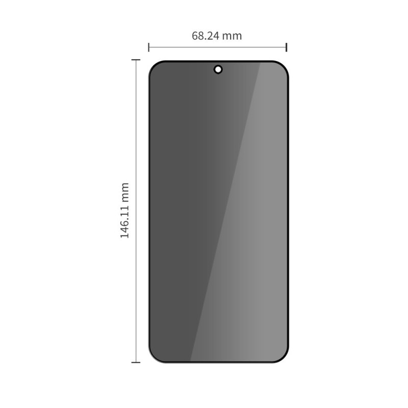 Tech-Protect Glass SPY+ ПРИВАТИЗИРАЩО закалено стъкло за Samsung Galaxy S26 (2 броя) - 5906302332700