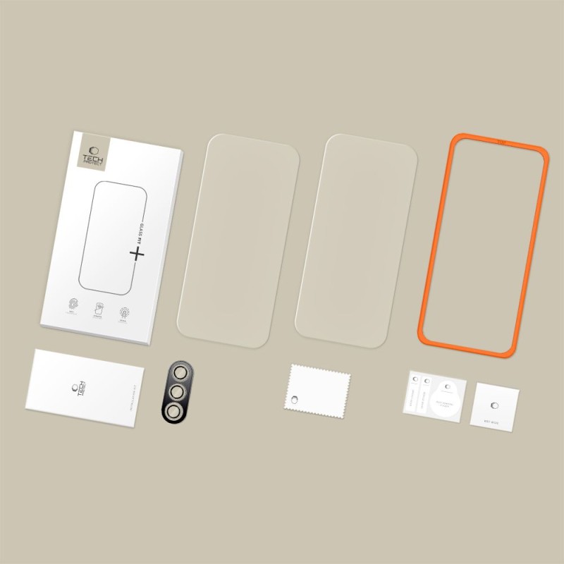 Tech-Protect Easy Set+ Хидратирано стъкло 9H за Samsung Galaxy S25 FE (Clear) – 3 броя - 5906302332762