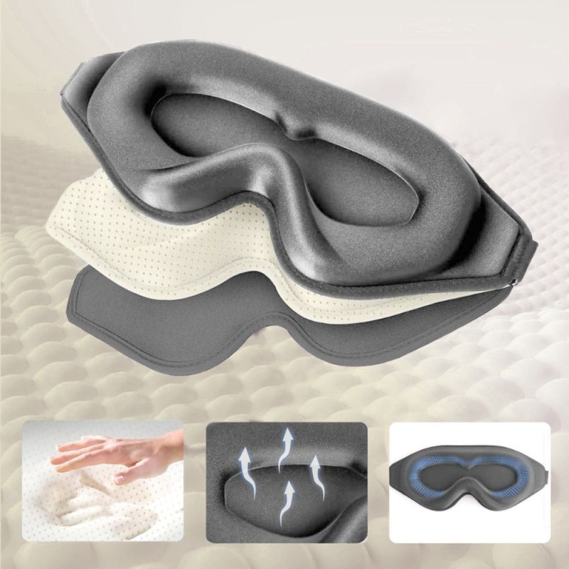 TECH-PROTECT EYESHADE Сива маска за сън - TECH-PROTECT EYESHADE Сива маска за сън - 5906302332908