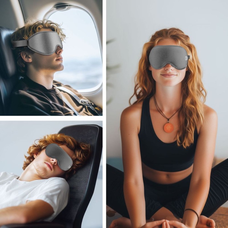 TECH-PROTECT EYESHADE Сива маска за сън - TECH-PROTECT EYESHADE Сива маска за сън - 5906302332908