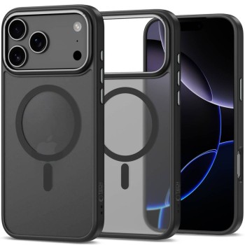 Tech-Protect TP CamEdge Magsafe за iPhone 17 Pro (матово черно/гунметал)