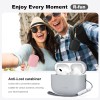 TECH-PROTECT СИЛИКОНОВ КАЛЪФ ЗА APPLE AIRPODS PRO 3 BLACK - TECH-PROTECT СИЛИКОНОВ КАЛЪФ ЗА APPLE AIRPODS PRO 3 BLACK - 5906302333028