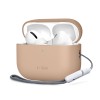 Tech-Protect Силиконов калъф за Apple AirPods Pro 3 Caffè Latte - Tech-Protect Силиконов калъф за Apple AirPods Pro 3 Caffè Latte - 5906302333035