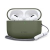 TECH-PROTECT Силиконов калъф за Apple AirPods Pro 3 (Olive Green) - TECH-PROTECT Силиконов калъф за Apple AirPods Pro 3 (Olive Green) - 5906302333073