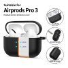 TECH-PROTECT Силиконов калъф с карабинер за Apple AirPods Pro 3 черен - 5906302333097