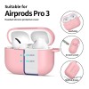 TECH-PROTECT силиконов калъф с карабинер Apple AirPods Pro 3 Dusty Pink - TECH-PROTECT силиконов калъф с карабинер Apple AirPods Pro 3 Dusty Pink - 5906302333127